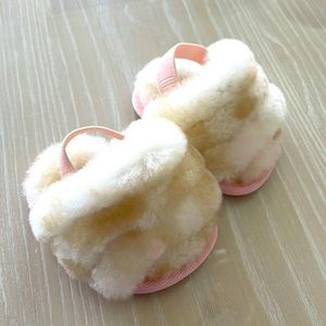 Baby UGG Fuzzy Slippers